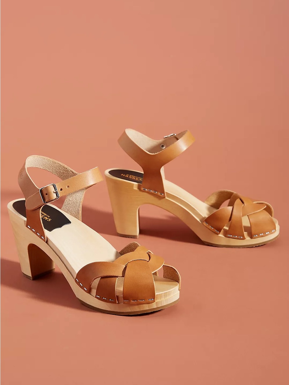 Swedish Hasbeens Kringlan Clog Sandals